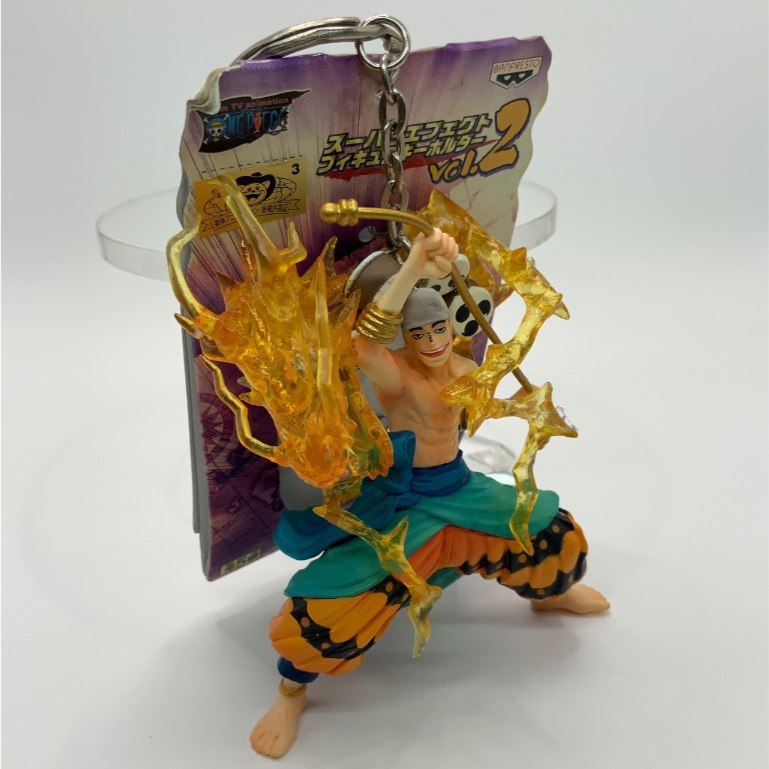 พวงกุญแจ โมเดล วันพีช One piece Banpresto Super effect vol.2 God Enel ก็อด เอเนล