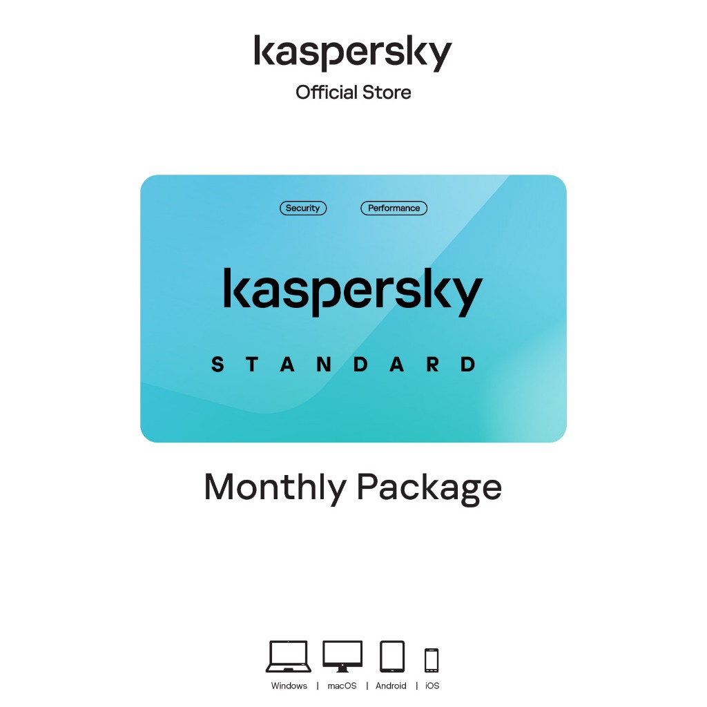 Kaspersky Standard Monthly 1 Device 3 Month แบบรายเดือน