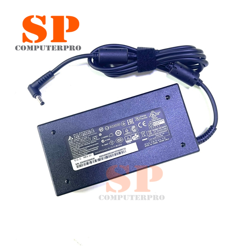 MSI ADAPTER อแดปเตอร์แท้ MSI MS-16J9 GE62 GE72 GL72 GF62  GF75  19.5V 7.7A หัวขนาด 5.5*2.5 mm