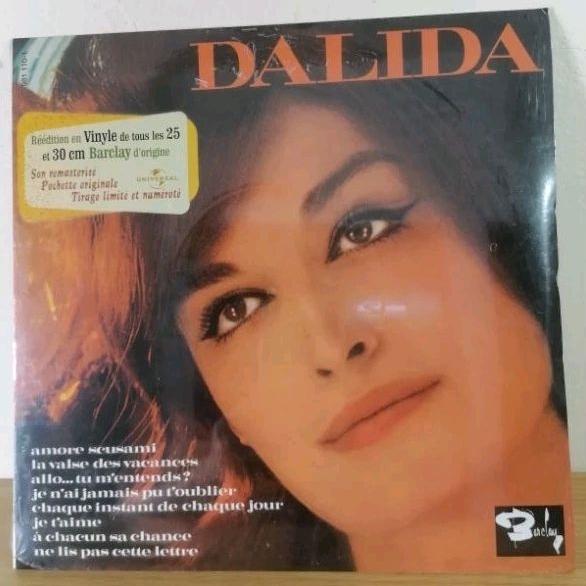 LPแผ่นเสียง​  Dalida​  10นิ้ว​ (Eu​ ​New)​