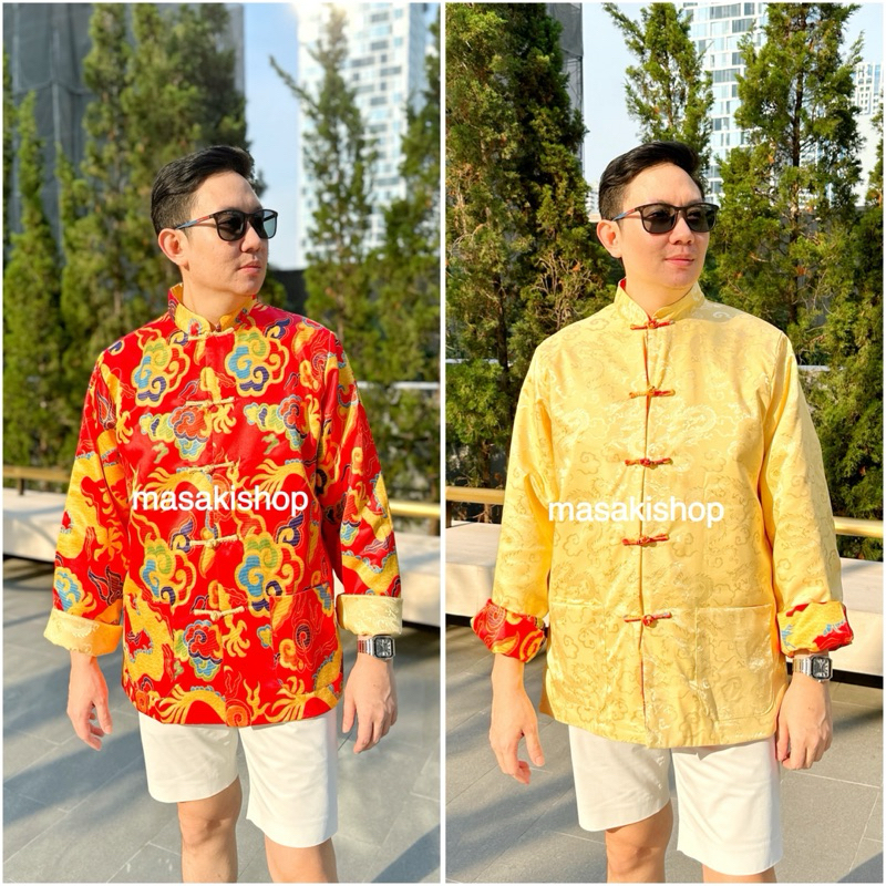 #เสื้อจีนจักรพรรดิ
#ชุดจักรพรรดิไทย
#เสื้อผ้าไหม2ด้าน
#เสื้อทรงเจ้าสวยๆ
#เสื้อคอสเพลย์จีน