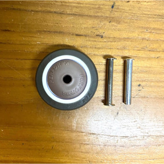 (ได้4ล้อ)ล้อกระเป๋าเดินทาง 50มิล มีลูกปืน สีน้ำตาล พร้อมแกนน…