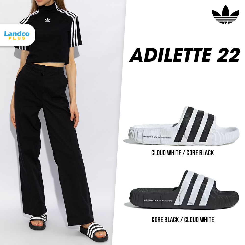 Adidas Collection อาดิดาส รองเท้าแตะ รองเท้าลำลอง M Adilette 22 IF3668 / IF3670 (2000)