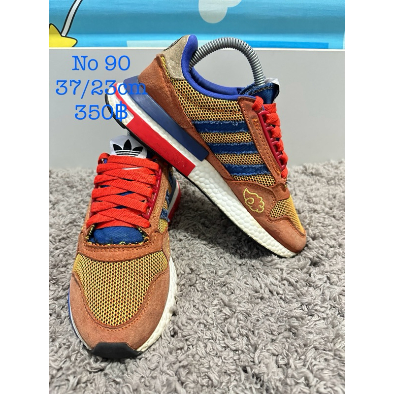 แท้มือสองสภาพดี Adidas zx 500 Dragon Ball z Size 37/23cm