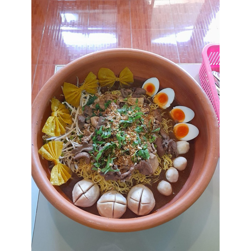 ถ้วยทรงอ่าง ขนาด 10 นิ้ว ใส่อาหาร ก๋วยเตี๋ยว ชามยักษ์ ชามใหญ่ จัมโบ
