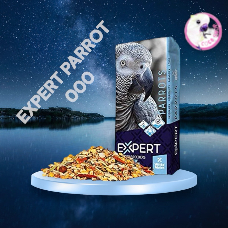 EXPERT 000 Premium Parrots Coarse ยกกระสอบ15kg.