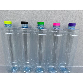 ขวดพลาสติกใสขนาด1000ml จำนวน100 ขวดพร้อมฝา