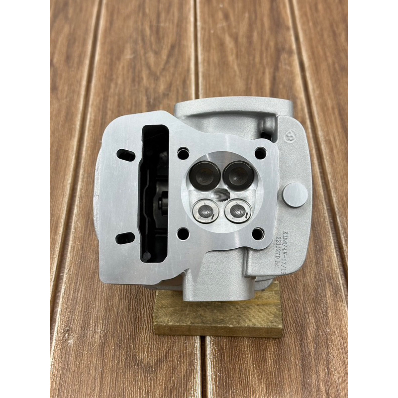 ฝาสูบ4วาล์110inew2021และ125iLEDใหม่ปี2023ฝาสูบตรงรุ่นใส่ได้เลยไม่ต้องแปลงขนาดวาว19-17มิลใส่ลูก53ขึ้น