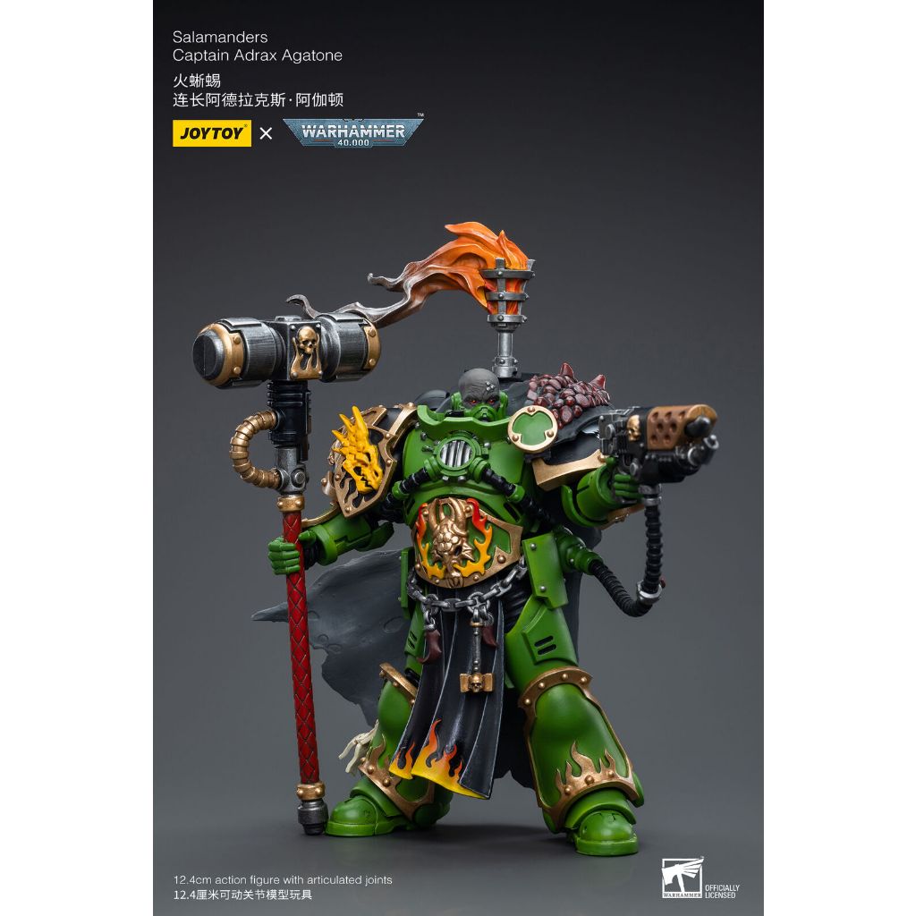 (JOYTOY) Salamanders Captain Adrax Agatone JT6809