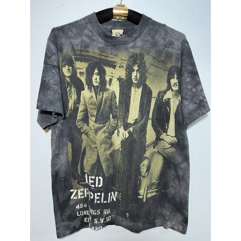 เสื้อยืดวินเทจ Led-Zeppelin Liquid blue’90  🧙🏻‍♂️