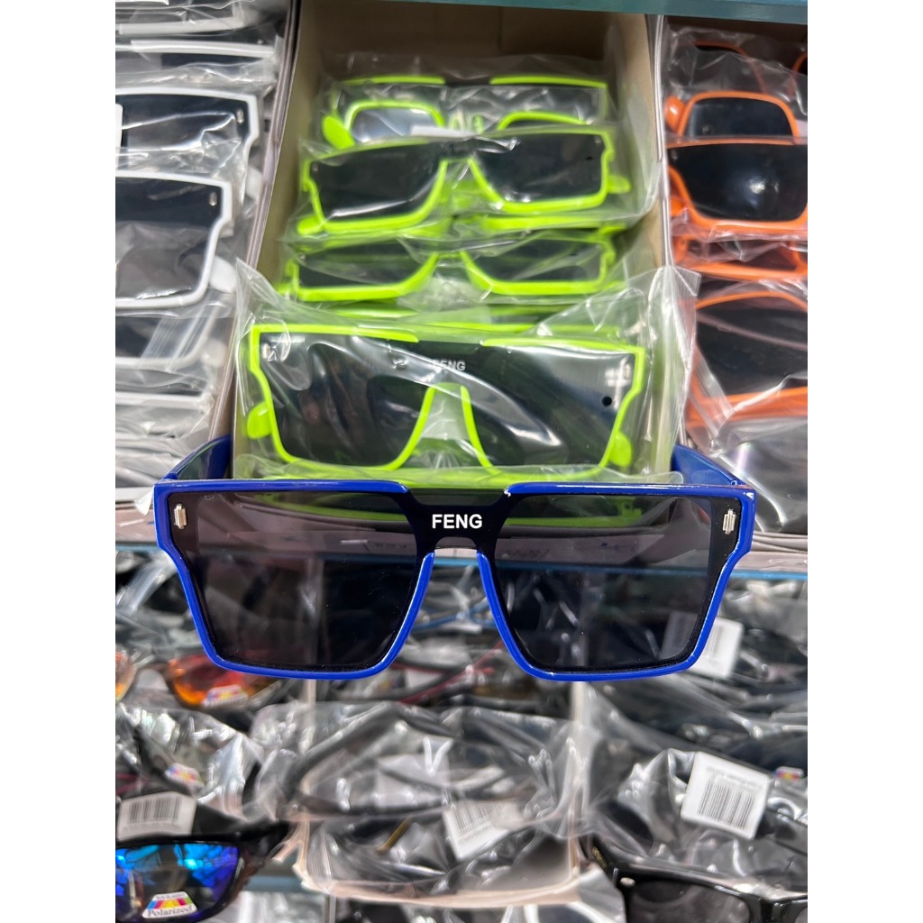 แว่นแฟชั่นFENG สีปรอท มีหลายสี พร้อมส่งจากไทย แว่นตาแฟชั่น แว่นกันแดด แว่นเก็บทรง
