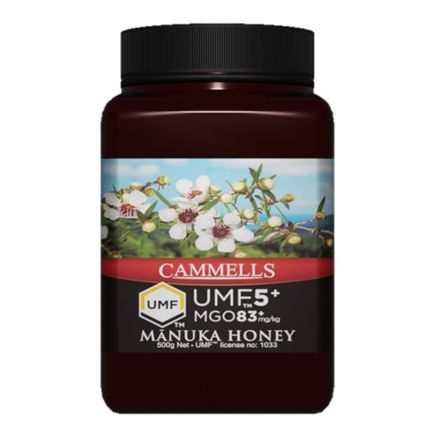 Cammells Manuka Honey UMF 5+ แคมเมลส์ มานูก้าฮันนี่  500g.