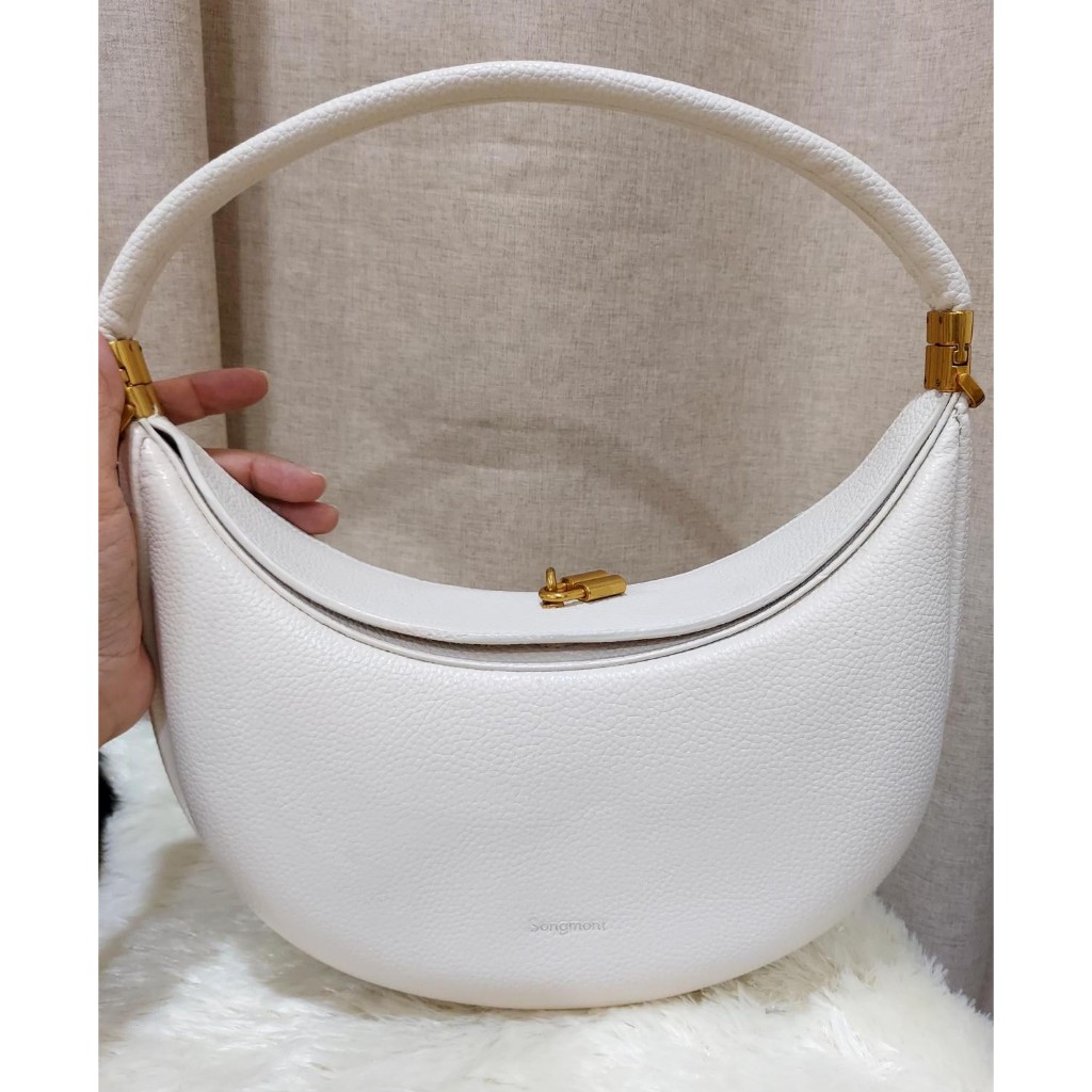 Songmont Luna Bag (vegan leather) - Eco Cloud กระเป๋าสะพายข้างมือสอง