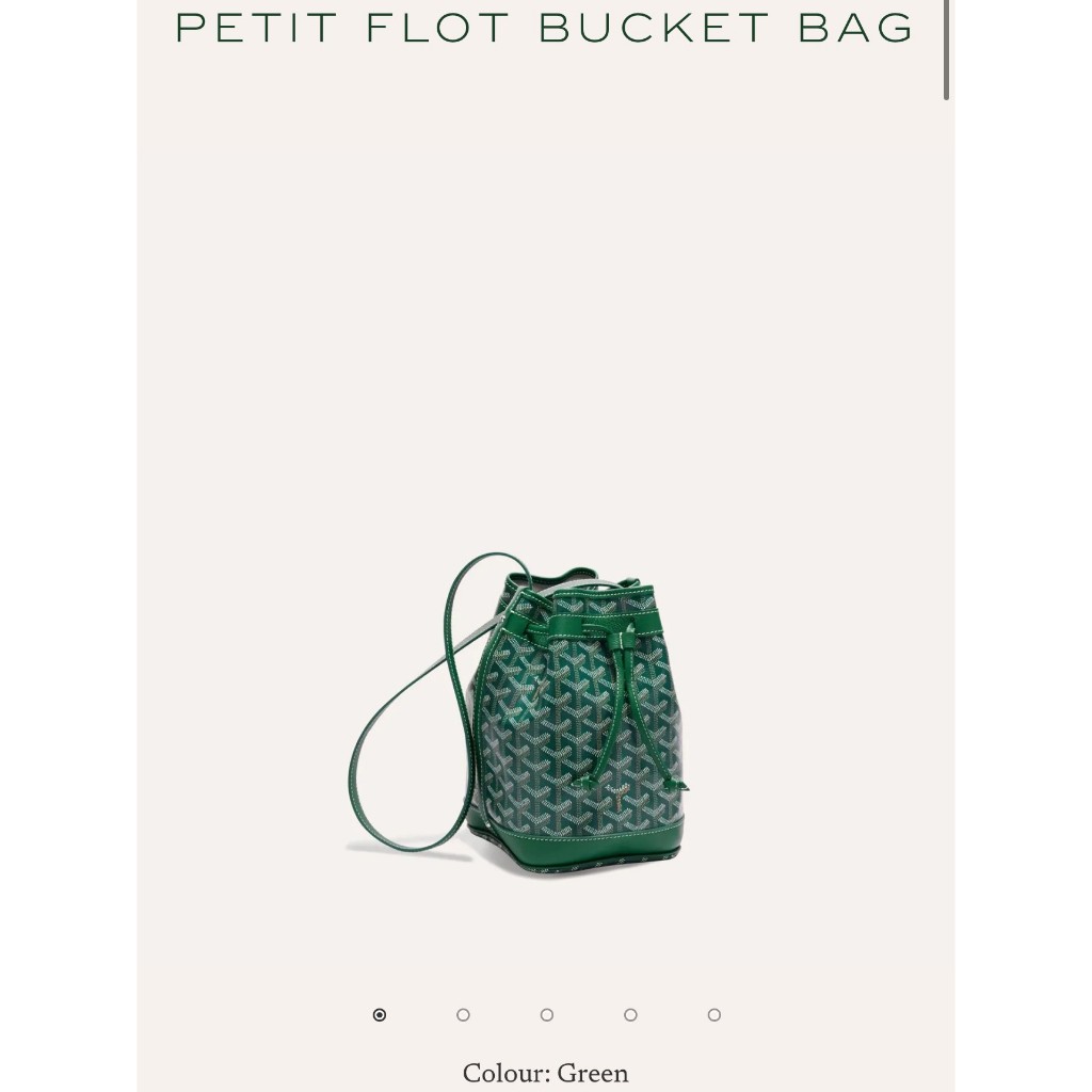 พร้อมส่ง New Goyard Petit Flot Bucket Bag Vip เทพ !