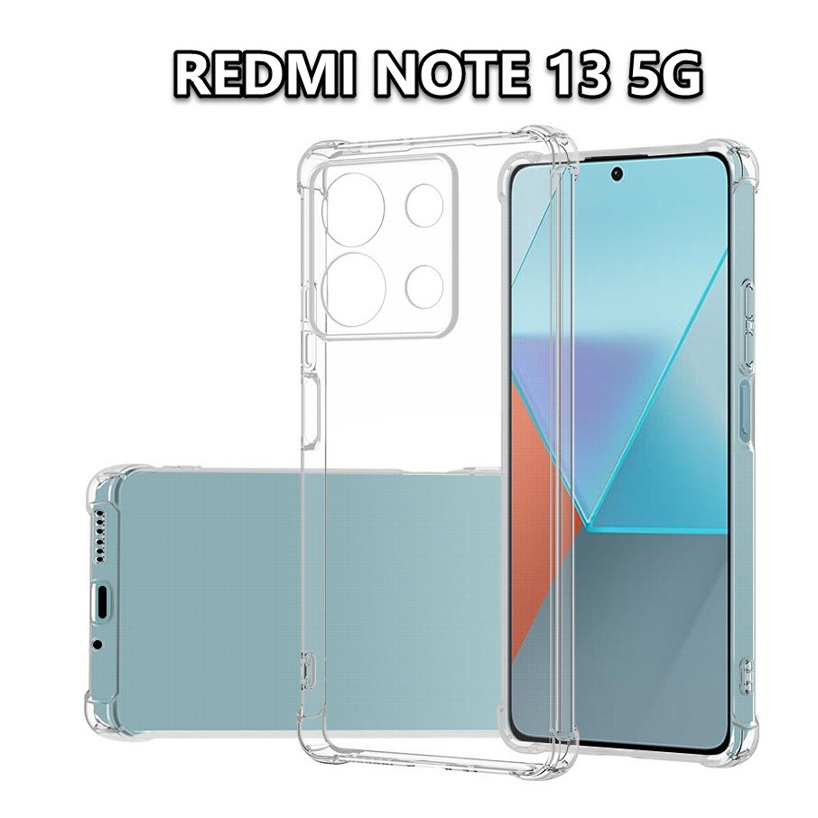 เคส REDMI NOTE 13 NOTE13PRO+ 5G เคสใสเสริมมุมเสริมกันกระแทก
