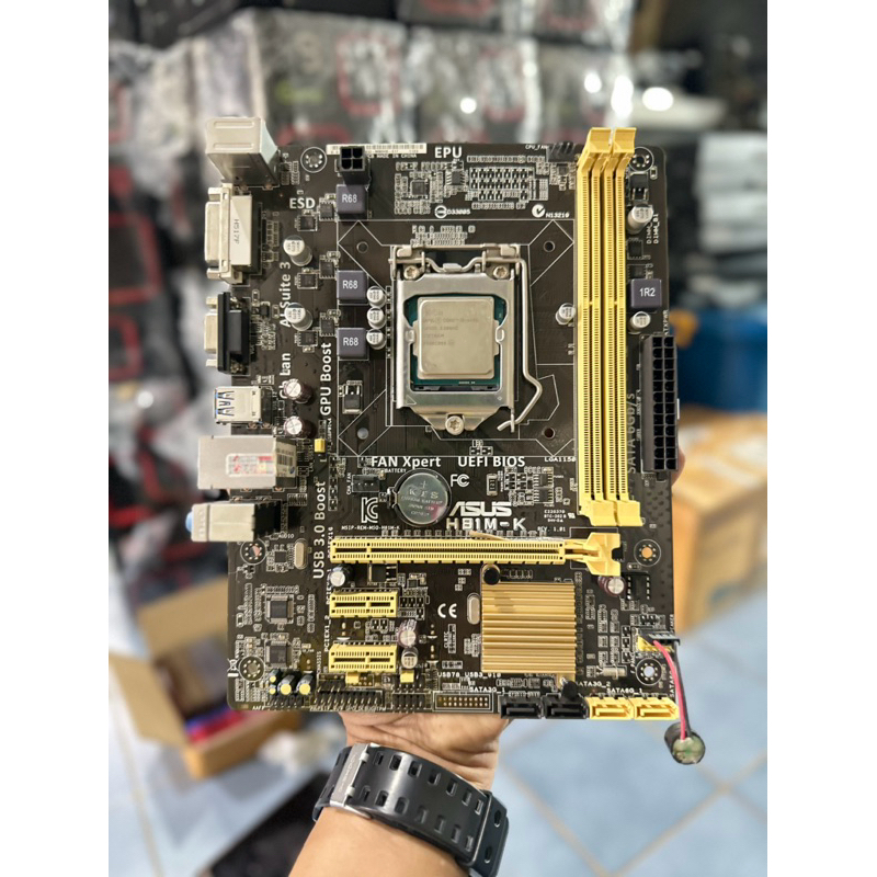 ชุด cpu i5-4460 4570 4590 พร้อม mb asus h81m-k