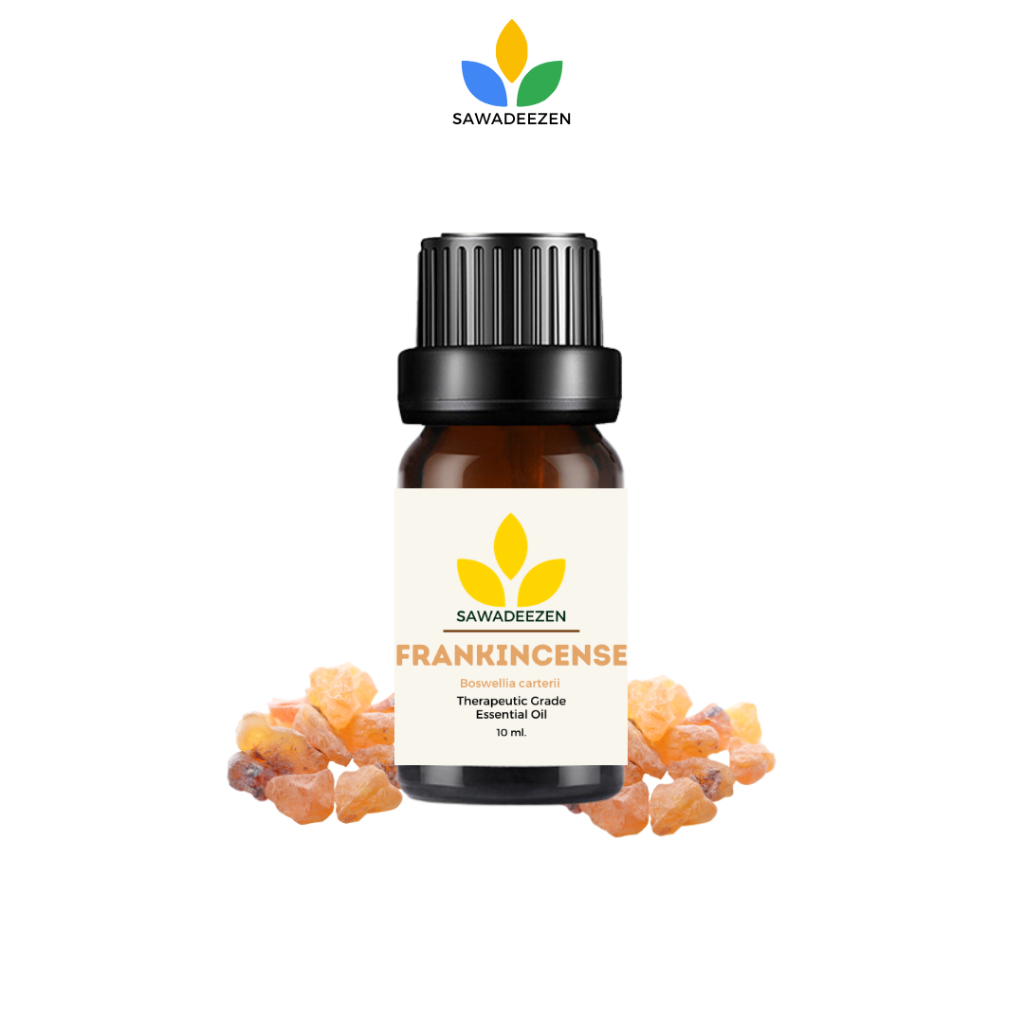 Frankincense Essential Oil 100% Pure, Therapeutic Grade, 10 ml น้ำมันหอมระเหย กลิ่น กำยาน | SawadeeZen