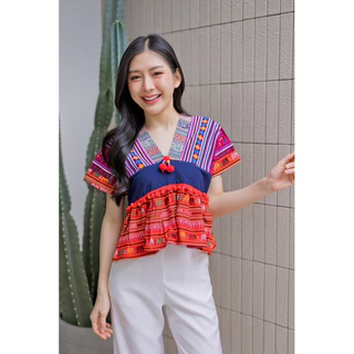 เสื้อดอย เสื้อพื้นเมือง ใช้โค้ดส่วนลด 30% ได้นะคะ งานผ้าฝ้าย สไตล์ชาวเหนือ อ่าน รายละเอียด ก่อนสั่งนะคะพร้อมส่ง
