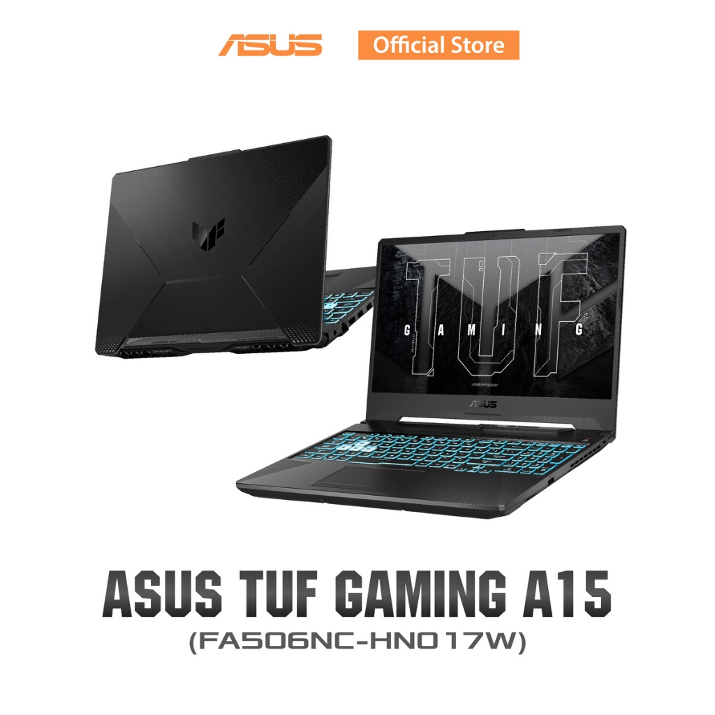 ASUS TUF Gaming A15 (FA506NC-HN017W), gaming laptop, 15.6" FHD, 144Hz, AMD Ryzen5 7535HS, RTX 3050 4