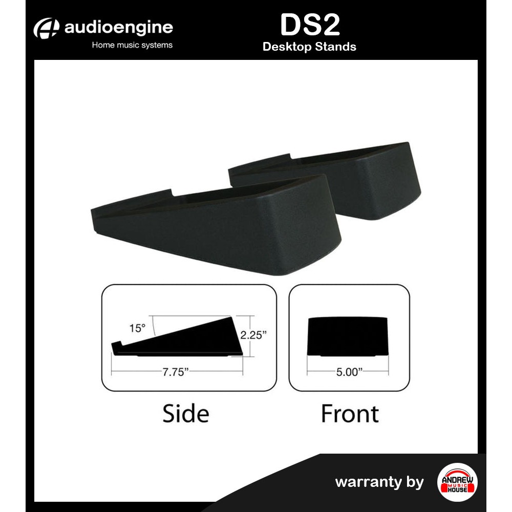 ขารองลำโพง Audioengine DS2 Desktop Stands for Audioengine A5, A5+, P4 and Larger desktop (1คู่)