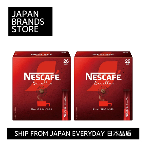 【ส่งตรงจากญี่ปุ่น】Nescafe Excella Stick สีดํา 26P X 2 ชิ้น /Shipped from Japan/Japanese Quality/Japanese brand/ส่งจากญี่ปุ่น/คุณภาพญี่ปุ่น/แบรนด์ญี่ปุ่น/