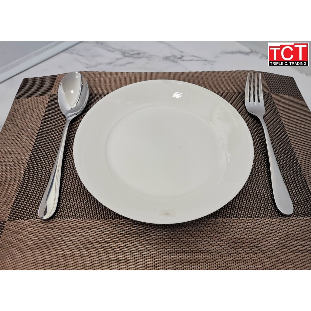 ช้อม ส้อม มีดสแตนเลส ช้อนซุป ด้ามมล สำหรับร้านอาหาร และโรงแรม (stainless spoon , fork , Knife ) - รูปที่ 3