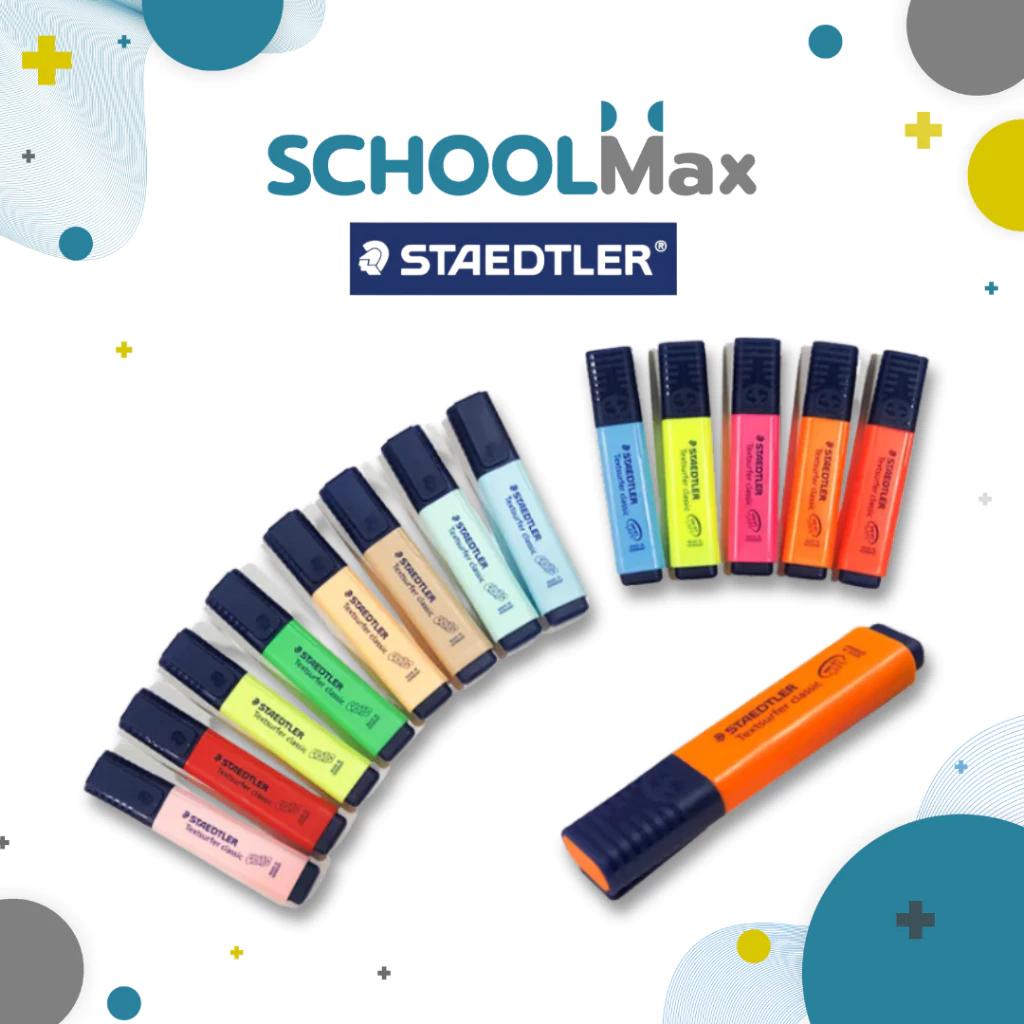 ปากกาไฮไลท์ เน้นข้อความ Highlight textsurfer ยี่ห้อ staedtler / 1ด้าม