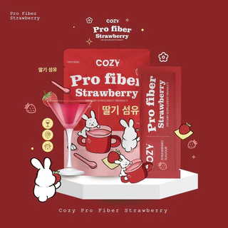 {🐻ในไลฟ์ลด50%+ส่งทุกวัน} 𝐂𝐎𝐙𝐘 𝐏𝐫𝐨 𝐅𝐢𝐛𝐞𝐫 โคซี่ไฟเบอร์ ไฟเบอร์รสสตอเบอรี่ อร่อย ทานง่าย