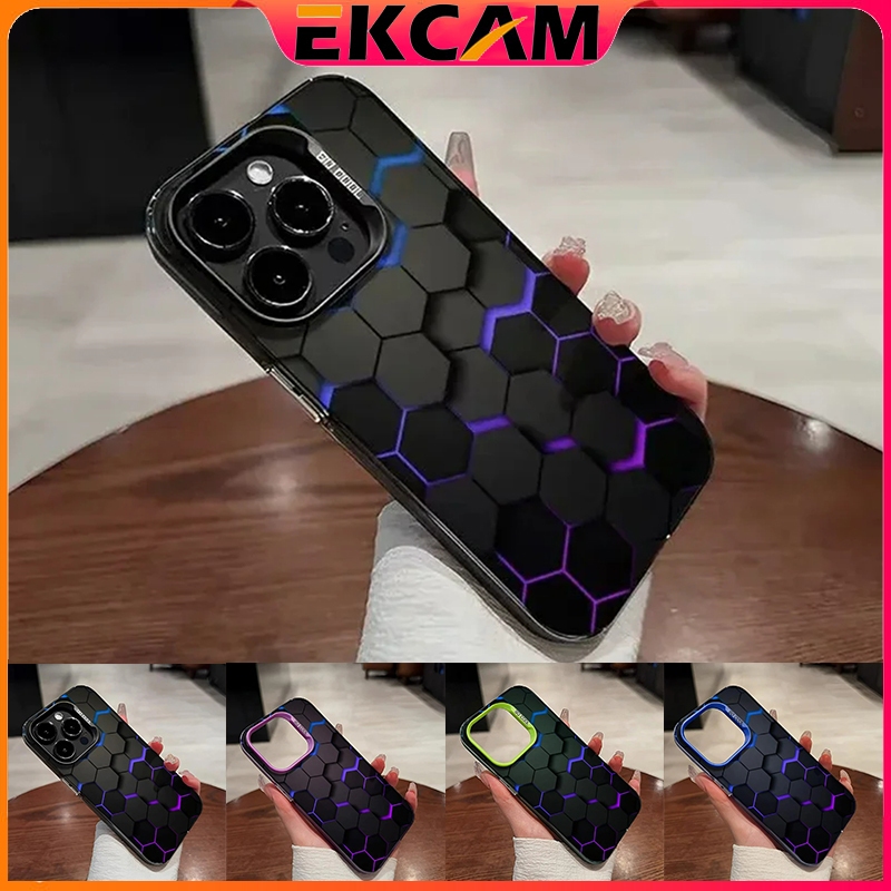 Ekcam เคสไอโฟน11 ไอโฟน11 เคส11 for iPhone 11 12 13 14 Pro ProMax Phone Case เคลส กันกระแทก ไทย i11 เคสไอโฟนผู้ชาย เท่ๆ