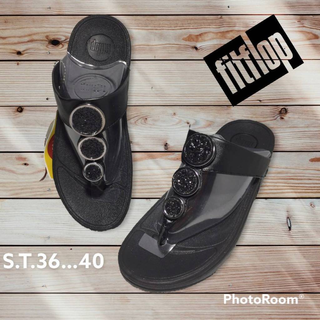 FitFlop Women มี4สี รองเท้าแตะเพื่อสุขภาพเท้า สินค้านำเข้ารับรองพื้นนิ่ม ใส่สวยใส่สบาย พร้มส่งในไทย