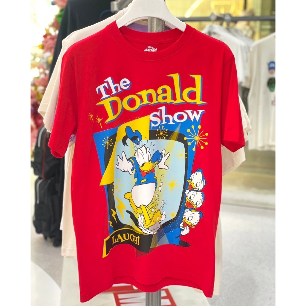 Power 7 Shop เสื้อยืดการ์ตูน "Donald Duck" ลิขสิทธ์แท้ DISNEY (MKP-059)