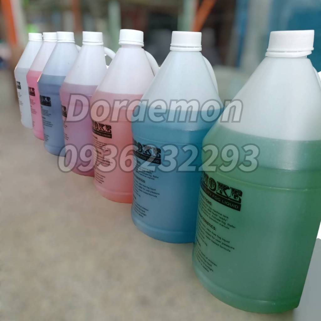 น้ำยาเครื่องสโมค 1 แกลอน 4 ลิตร Smoke Fog machine oil Liqiud น้ำยาสโมค น้ำยาเครื่องทำควัน
