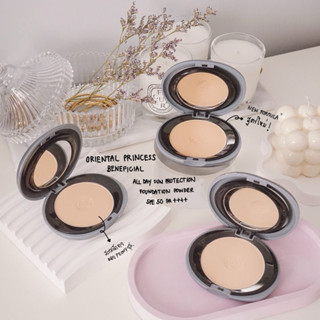แป้งตลับผสมกันแดด SPF50 PA++++ ORIENTAL PRINCESS แป้ง All Da…