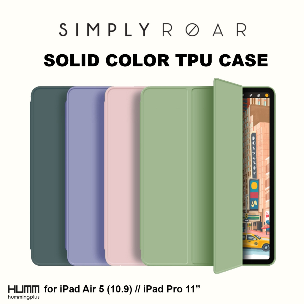 เคส Simplyroar  Solid TPU สำหรับ iPad Air 5/4 (10.9) และ iPad Pro 11"