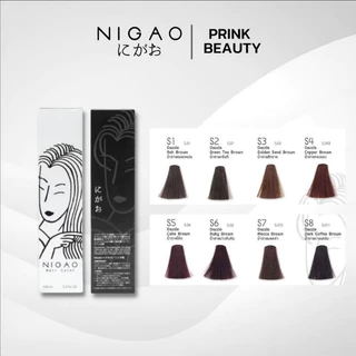 Nigao นิกาโอะ ครีมเปลี่ยนสีผม 100ml. ไฮ 150มล. #ปิดผมขาว ไม่มีแอมโมเนีย