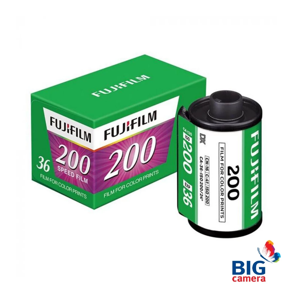 Fujifilm 200 36 EX 1 BX IS0 200 - ฟิล์มม้วนสี 36 ภาพ