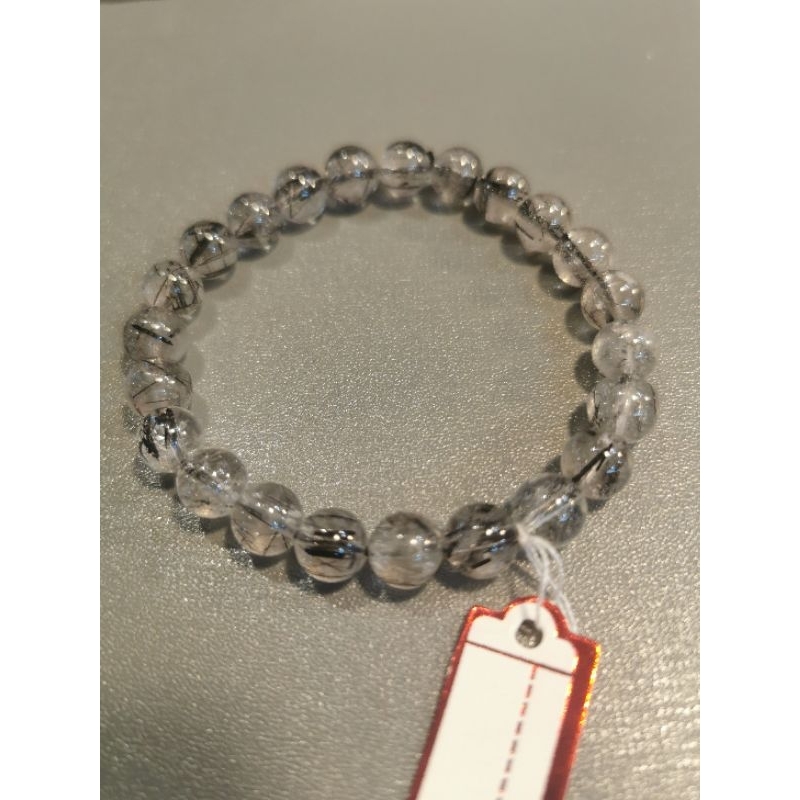 ไหมดำ(Rutilated Quartz Black)