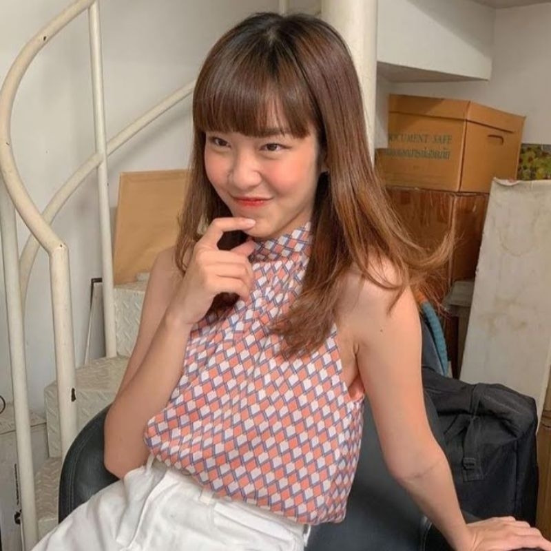 Stylish Shop เสื้อผูกคอ ไซส์ S