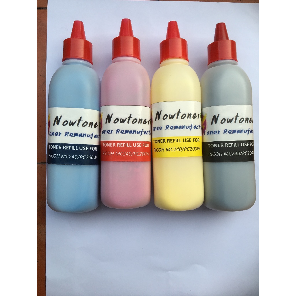 หมึกเติมสำหรับ ริโก้ MC240L MC240FWB PC200W ปริมาณ 150กรัม (กรุณาอ่านรายละเอียดสินค้าให้ครบ)