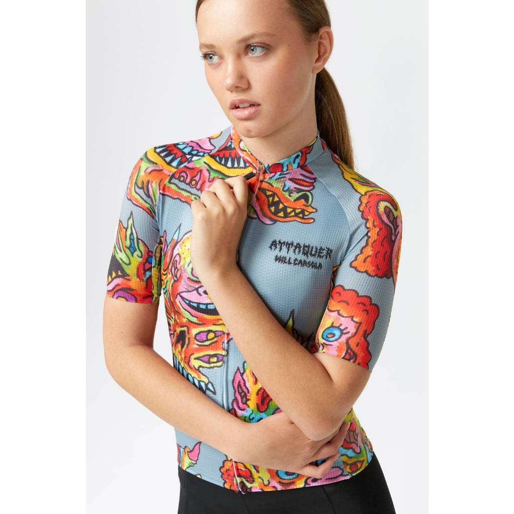 เสื้อจักรยาน Attaquer x Will Carsola​ Rainbow Goblins Jersey