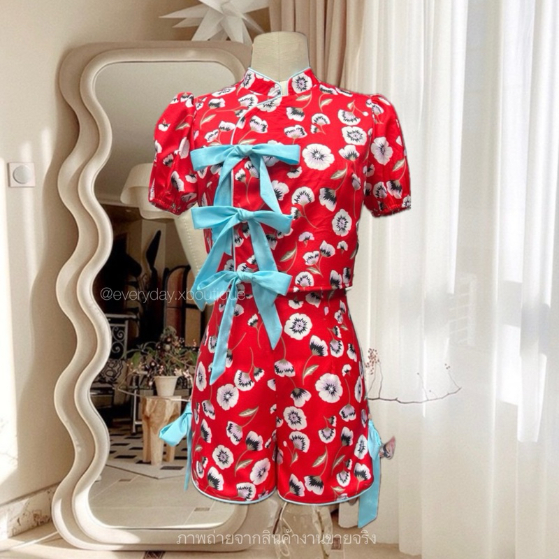 CNY🎊🧧AR-MUAY SET(SM490฿) อาหมวยมาทางนี้ค่ะทุกคน!! มีชุดตรุษจีนกันแล้วรึยังค๊า?!! เฮงๆปังๆ กับ เซ็ตสุ