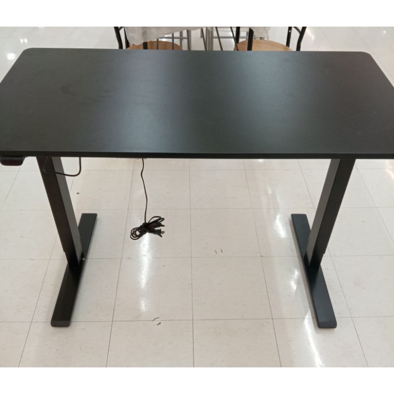 BESICO โต๊ะคอมพิวเตอร์ 120/73-123 ปรับระดับความสูงได้ด้วยมอเตอร์ไฟฟ้า ขาโลหะแข็งแรง สไตล์เรียบง่าย  GamingTabel