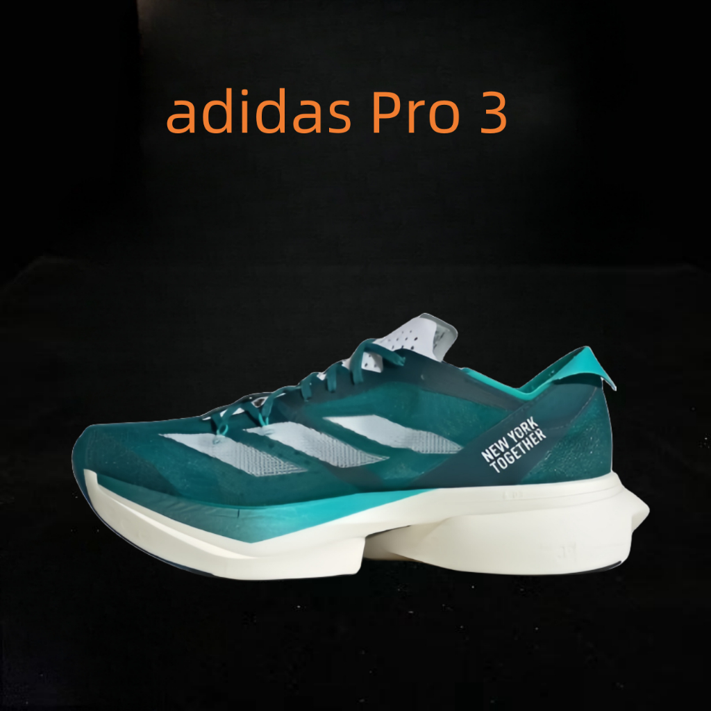 ของแท้ 100 % adidas Adizero Adios Pro 3 สีฟ้า - เขียว