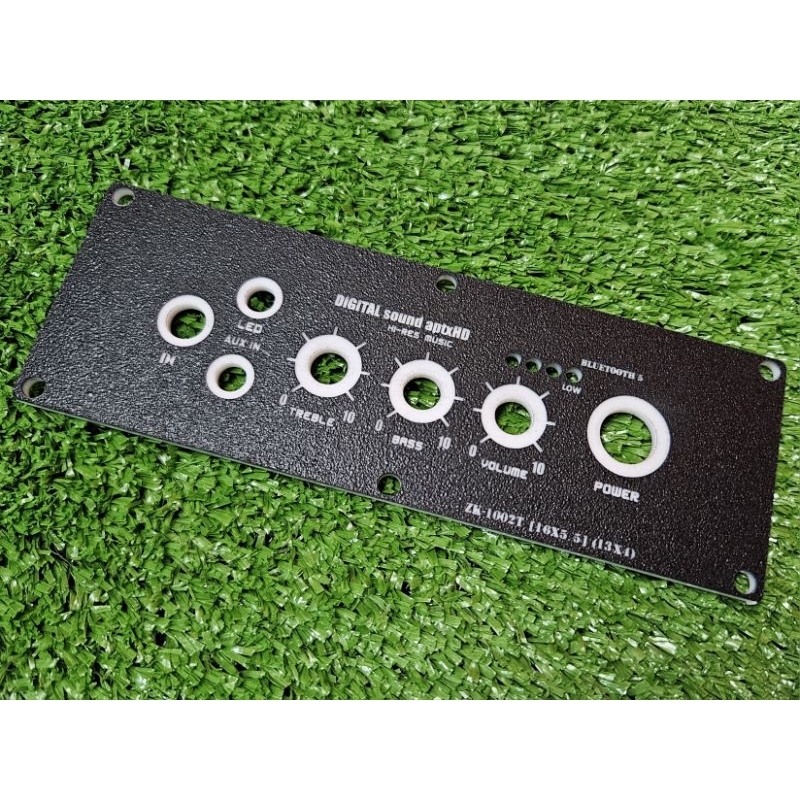 แผ่นเพลท zk 1002t ลำโพงบลูทูธDiy size 13cm×4cm