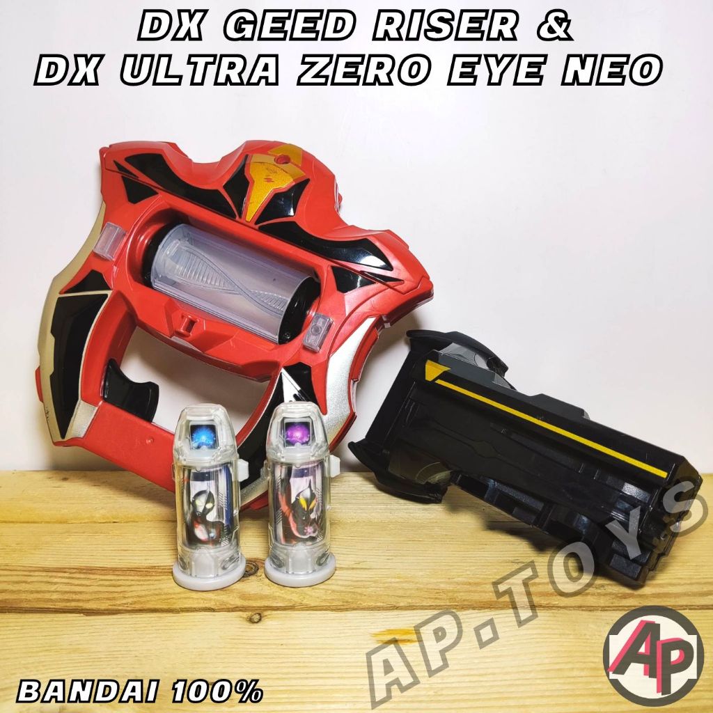 DX Geed Riser &amp; Ultra Zero Eye Neo ที่แปลงร่างอุลตร้าแมนจี๊ด [ที่แปลงร่างอุลตร้าแมน อุลตร้าแมน จี๊ด Ultraman Geed