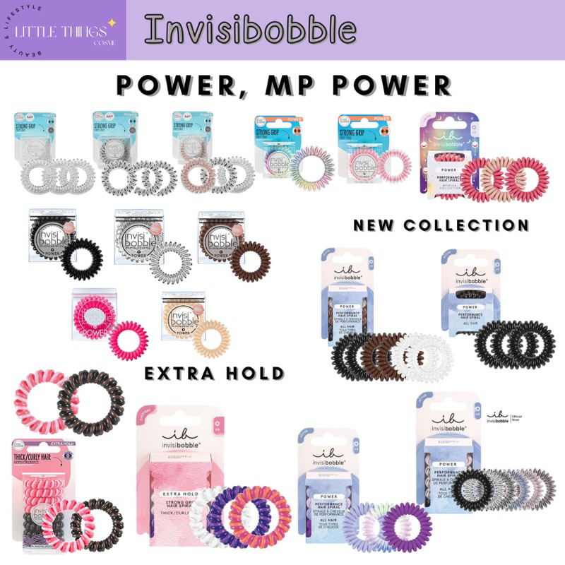 Invisibobble® Power, MP Power Reflective, Extra Hold ใส่โค้ด LITT7722 ลด 5%