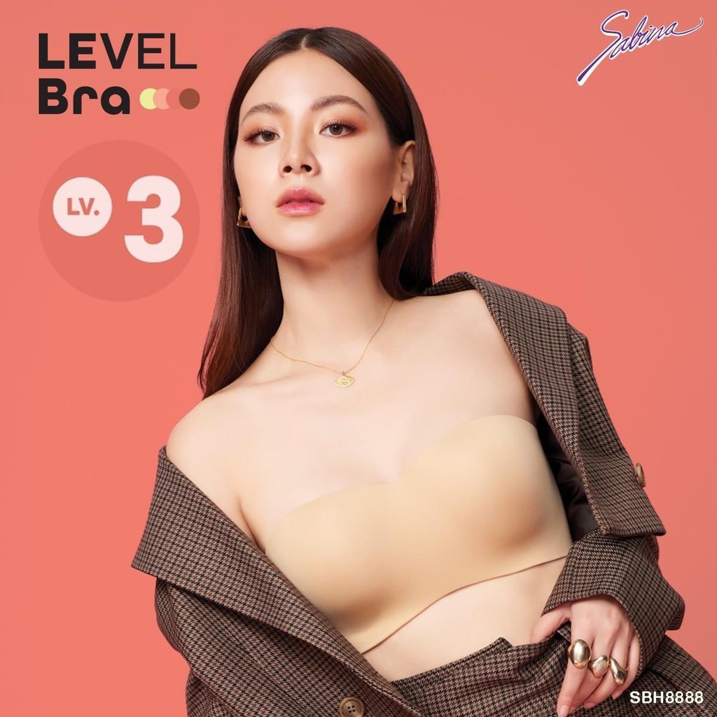 Sabina BODY BRA - บราทรงเกาะอก รุ่น SOFT DOOMM มีโครง ฟองนม 50%ไร้สาย และไร้ตะเข็บที่เกาะอยู่ทั้งวัน ไม่ลื่นไหล 990 บาท