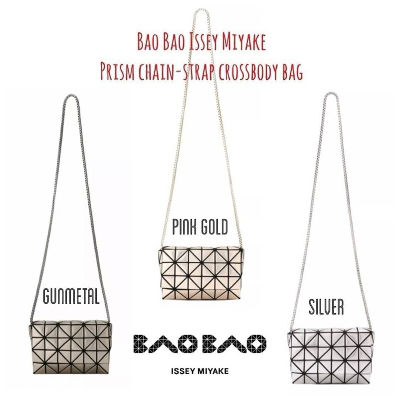 กระเป๋าสะพาย Bao Bao Issey Miyake Prism chain-strap crossbody bag