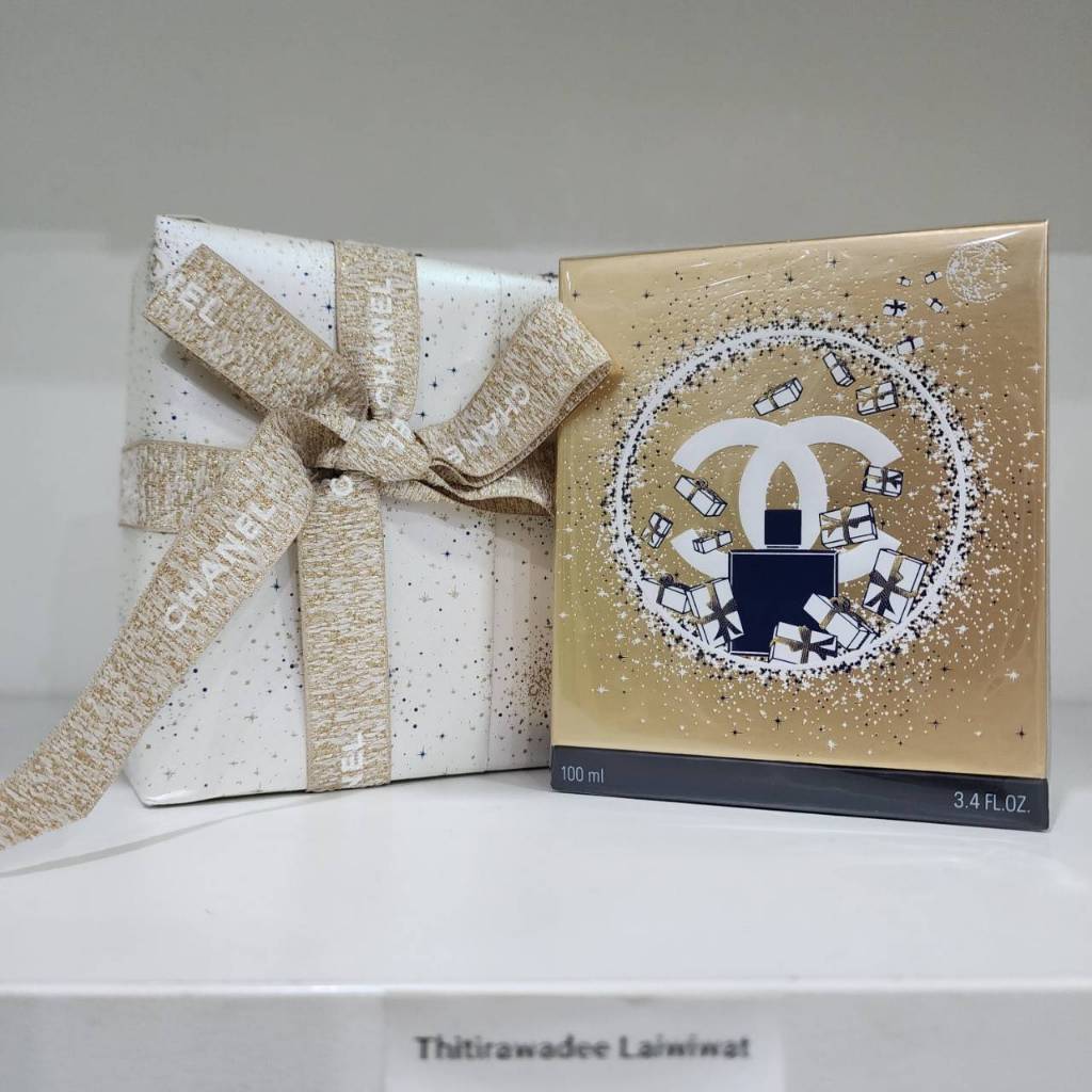 Chanel Bleu De Chanel Parfum 100ml กล่องซีล พร้อมกล่องลิมิเต็ทและห่อของขวัญ