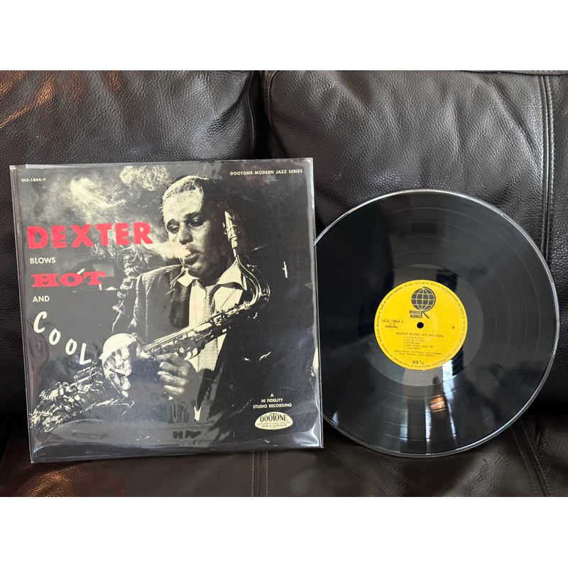 แผ่นเสียง 12” DEXTER GORDON  อัลบัม DEXTER BLOW HOT AND COOL